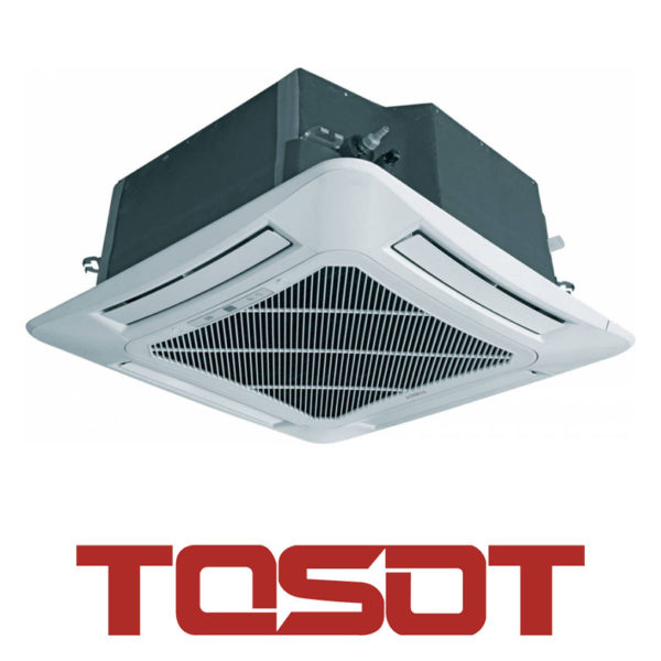 Инверторный кассетный внутренний блок мульти сплит-системы Tosot T12H-FC-I4 TA03 со склада в Воронеже для площади до 35 м2. Бесплатная доставка. Звоните!